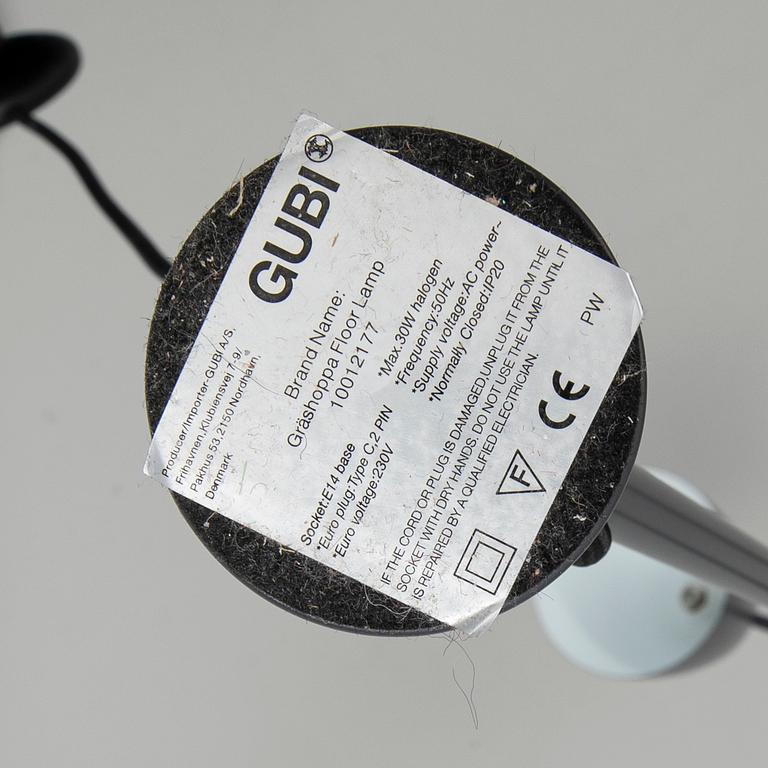 Greta Magnusson Grossman, Floor lamp, "Grasshopper", GUBI, Denmark.
