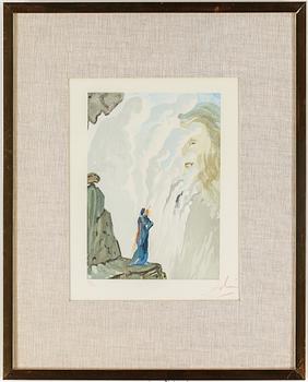 SALVADOR DALÍ, a woodcut, signed and numbered 77/150.
