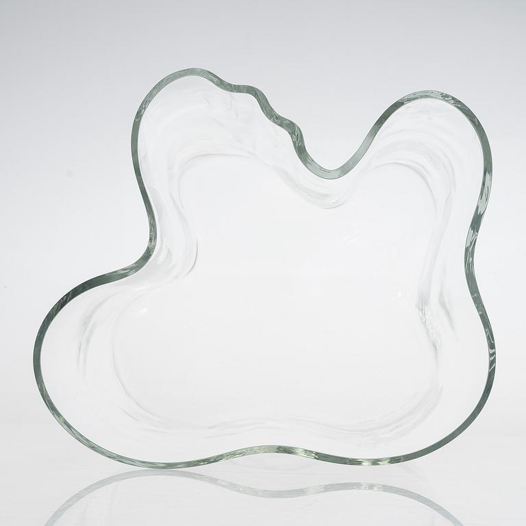 Alvar Aalto, A glass vase '3031', signed Alvar Aalto 111/ 1990.