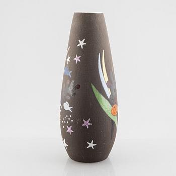 Anna-Lisa Thomson, a floor vase, 'Havsflora', Upsala-Ekeby,  1956-1964.