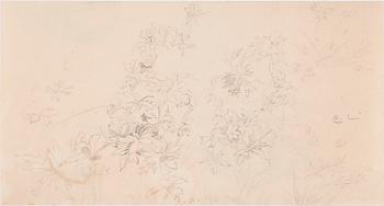 CARL LARSSON, skisser, 4 st, monogramsign.