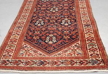 A runner, antique, Malajir, ca 510 x 147 cm.