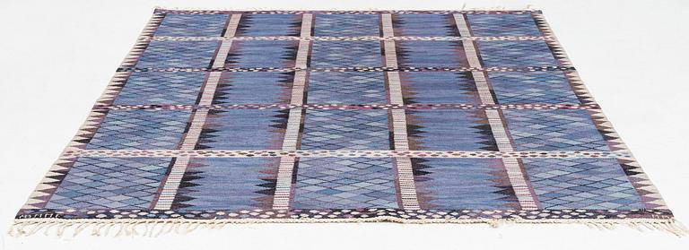 Marianne Richter, a carpet, 'Josefina, blå', tapestry weave, ca 264 x 211 cm, signerad AB MMF MR.