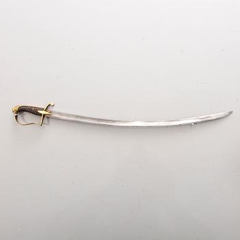 A French Husar officer sword around 1800-1810.