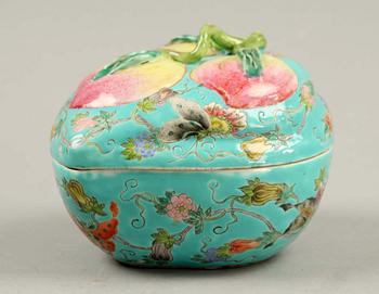 LOCKASK, porslin, Kina, sen Qing, 1800-tal.