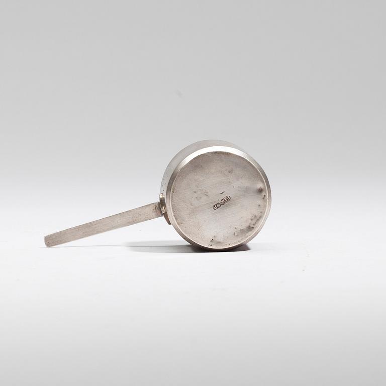 VODKAKOPP, silver, Ryssland, S:t Petersburg ca 1870-80, troligen Michael Peippo, vikt 23 g.