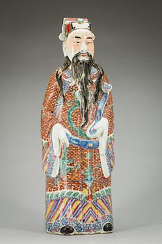 FIGURIN, porslin, Kina, 1900-talets slut.