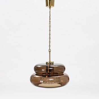 Carl Fagerlund, a glass ceiling light, Orrefors.