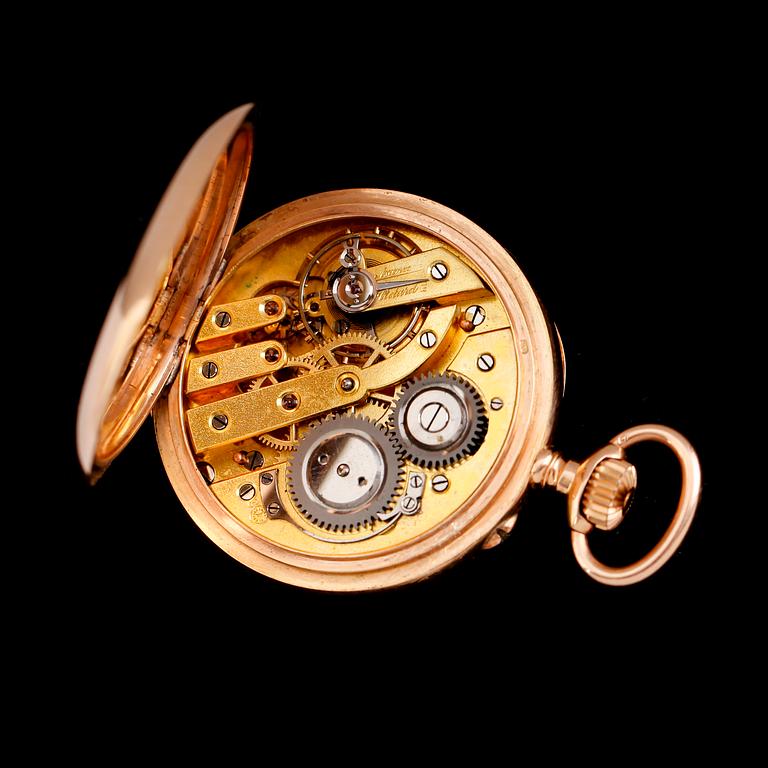 FICKUR, 14 k guld, 1900-talets första hälft.