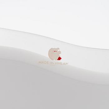 Alvar Aalto, taidelasi, "Aallon kukka", neljä osaa, signeerattu Alvar Aalto 154 / 1983.