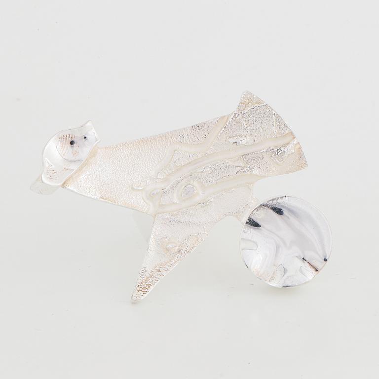 A Rolf Karlsson silver ring.