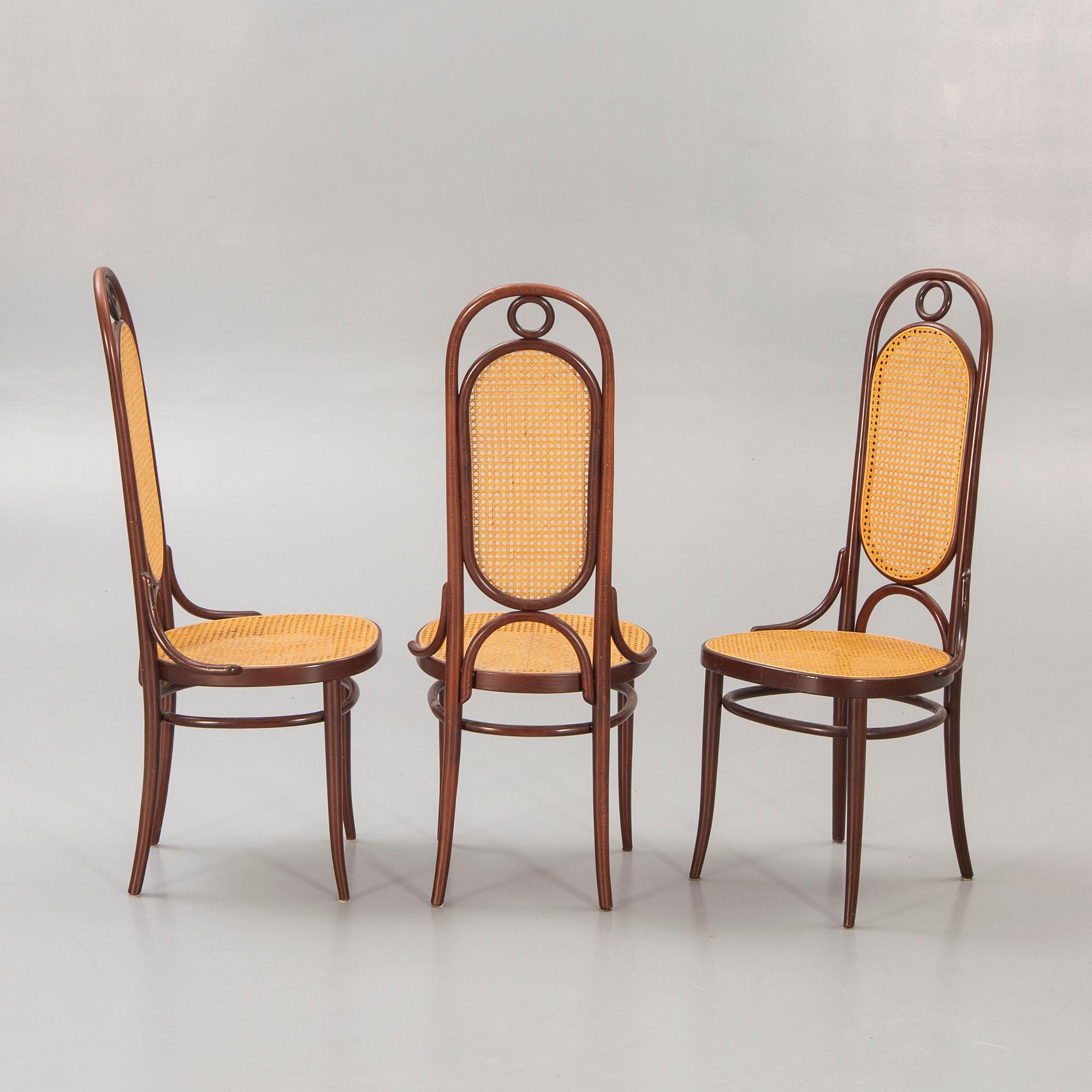 Chairs 7 pcs, Thonet, "Thonet 80", 2000s.