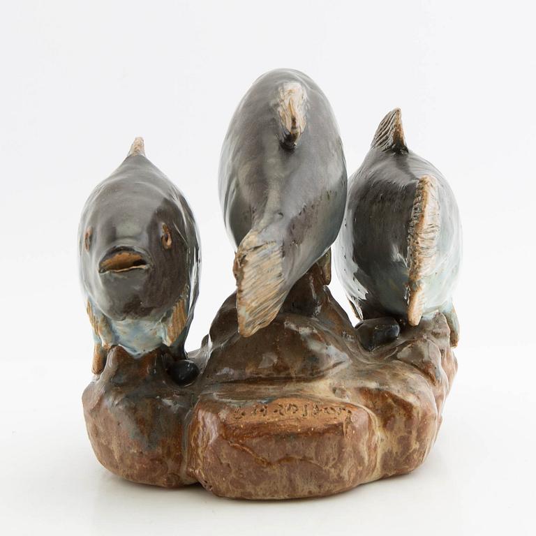 Gunnar Hansson, figurine Fisherman.