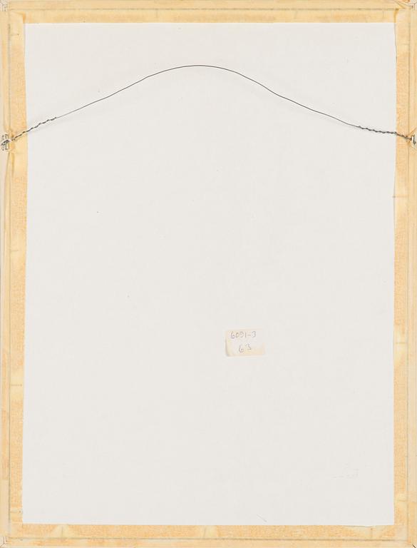 Rafael Wardi, färgkrita, signerad och daterad -70.