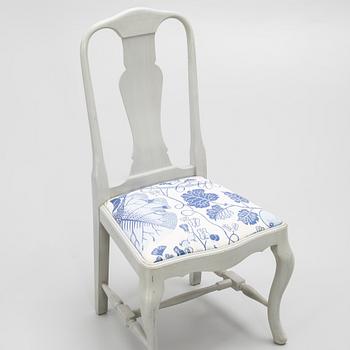 Chairs, 4 pcs, Rococo style, Åmells Möbel, "Old Sweden", late 20th century.