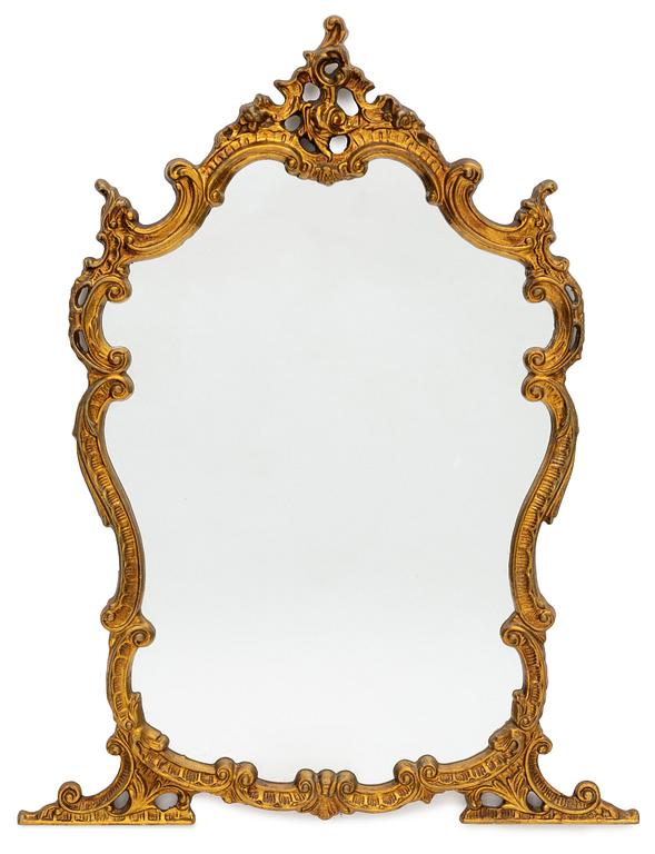 Spegel med konsolbord, barockstil, sent 1900-tal.