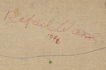 Rafael Wardi, oil on canvas, signed and dated 1976 verso.