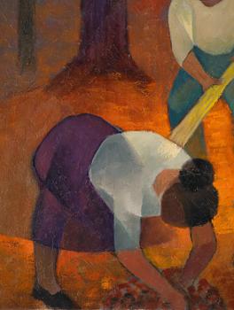 Louis Toffoli, "Chestnut Gatherer in Corsica".