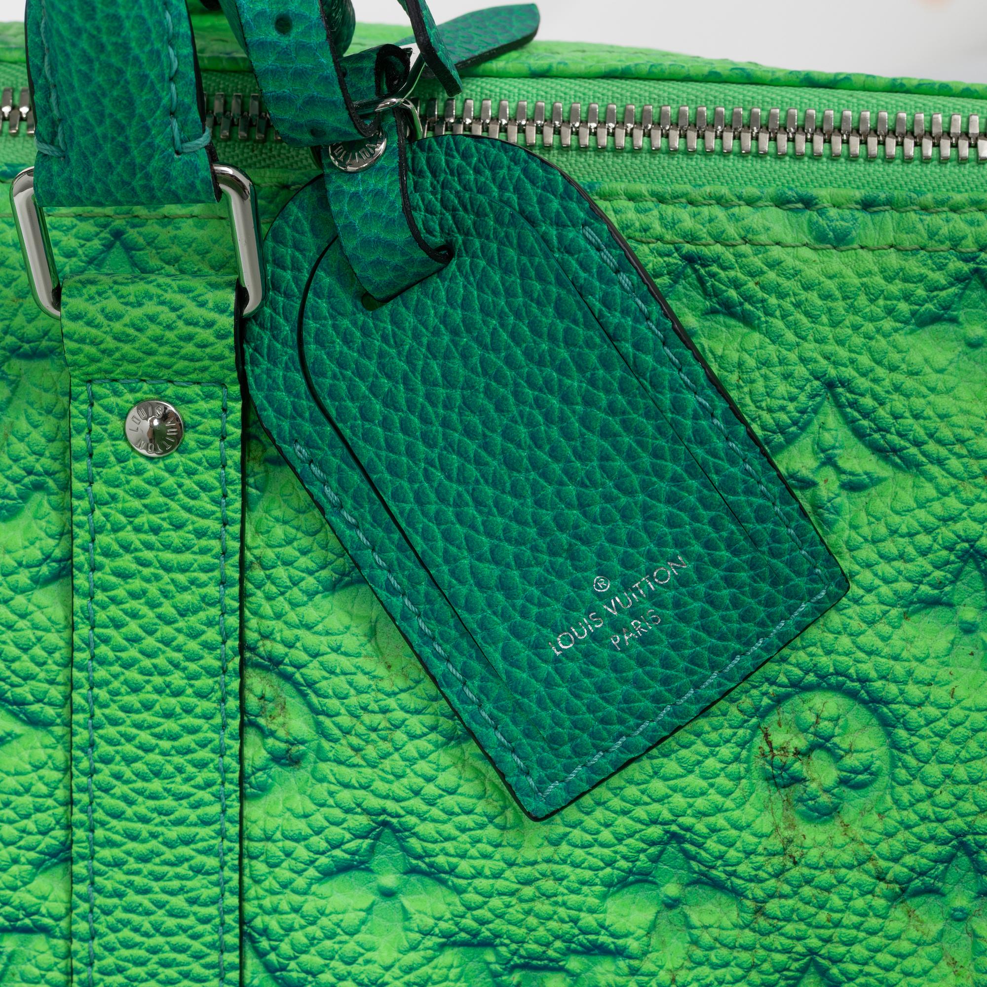 Louis Vuitton, Virgil Abloh, Keepall 50B weekend bag, "Keepall Taurillon Illusion", 2022.