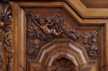 A Baroque-style cupboard.