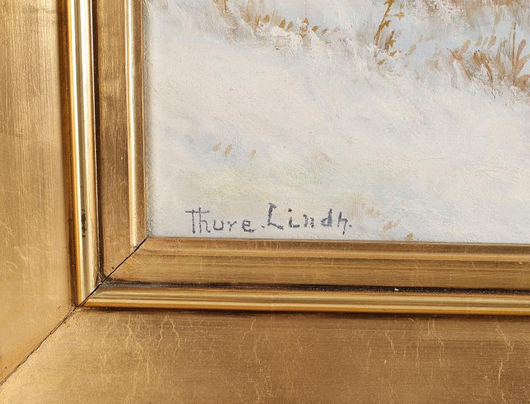 THURE LIND, olja på duk, signerad.