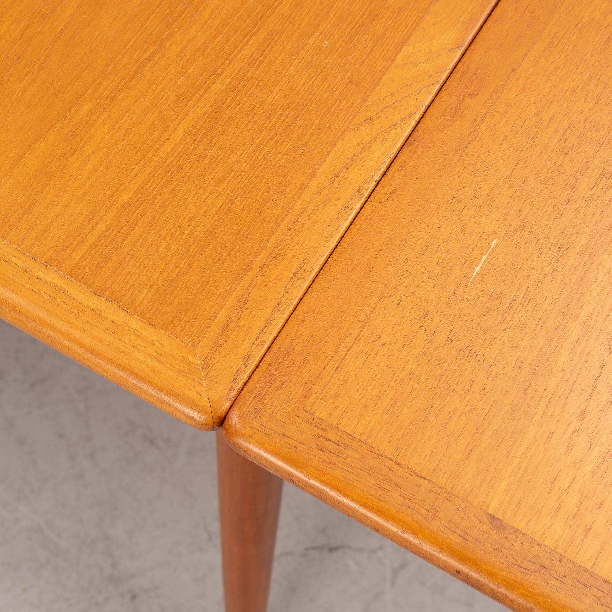 Hans J Wegner, dining table with leaves, "AT-313", Andreas Tuck, Denmark.