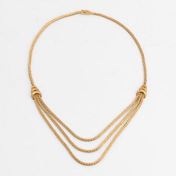 Collier, 18K guld.