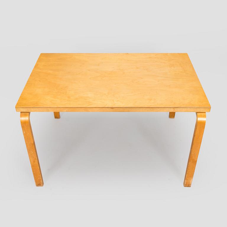 Alvar Aalto, pöytä, malli 82, O.Y. Huonekalu- ja Rakennustyötehdas A.B. 1950-luku.
