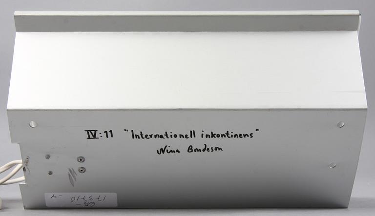 VÄGGLAMPA, Nina Bondesson, 1900/2000-tal.