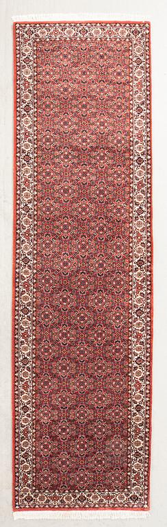 An old Bidjar runner approx 306x87 cm.