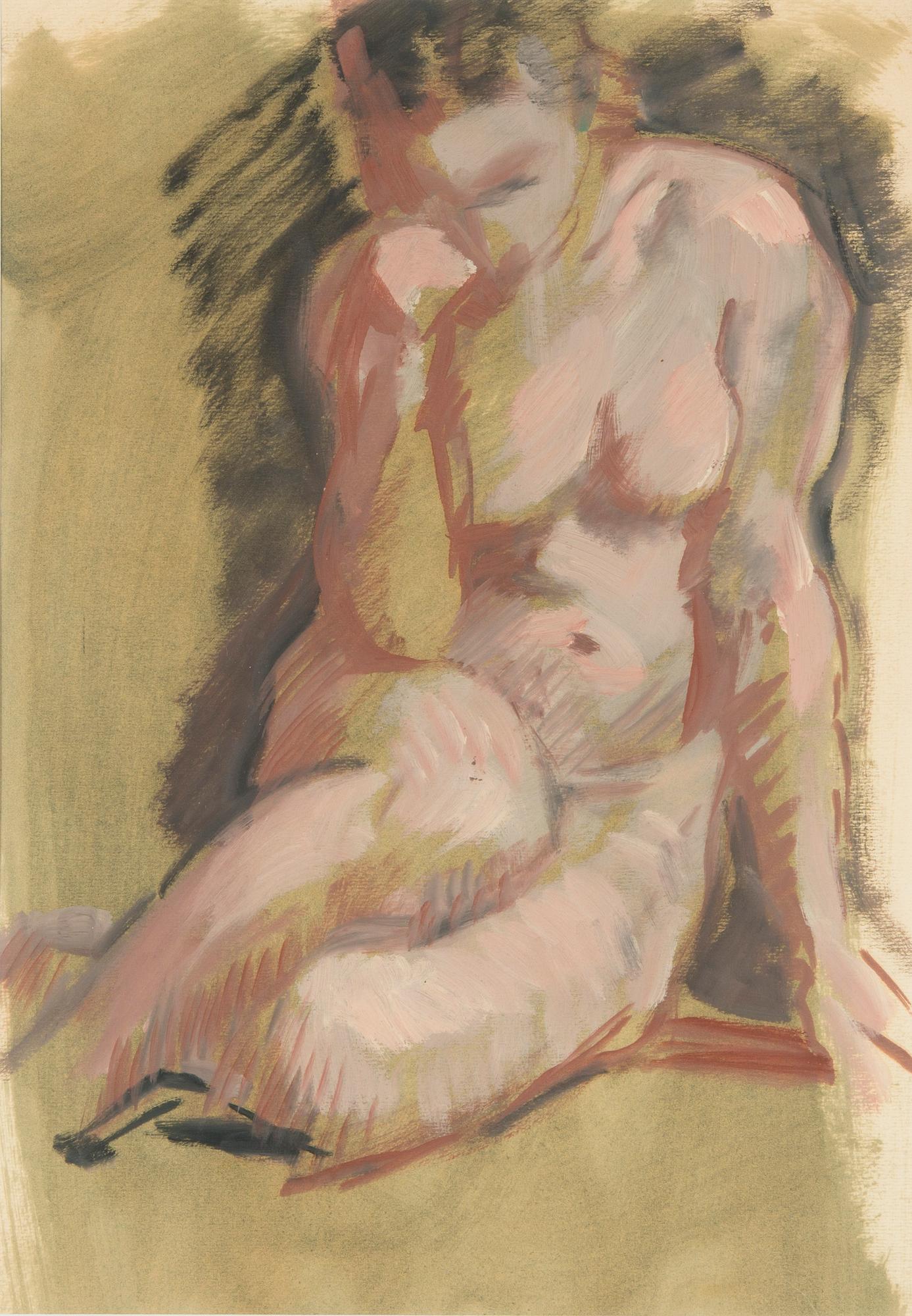 Santeri Salokivi, Nude model.