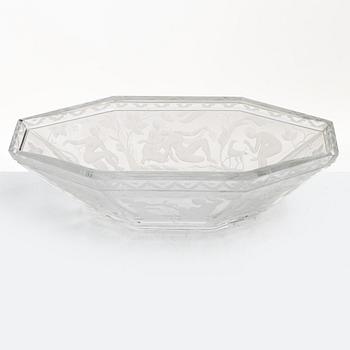 Simon Gate, a 'Paradis' bowl, Orrefors.