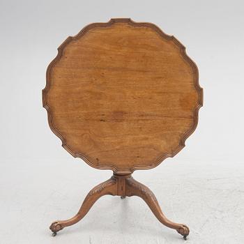 A pie-trust table, England, late 18th Century.