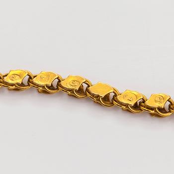 Necklace, 21K gold, Damascus, Syria.