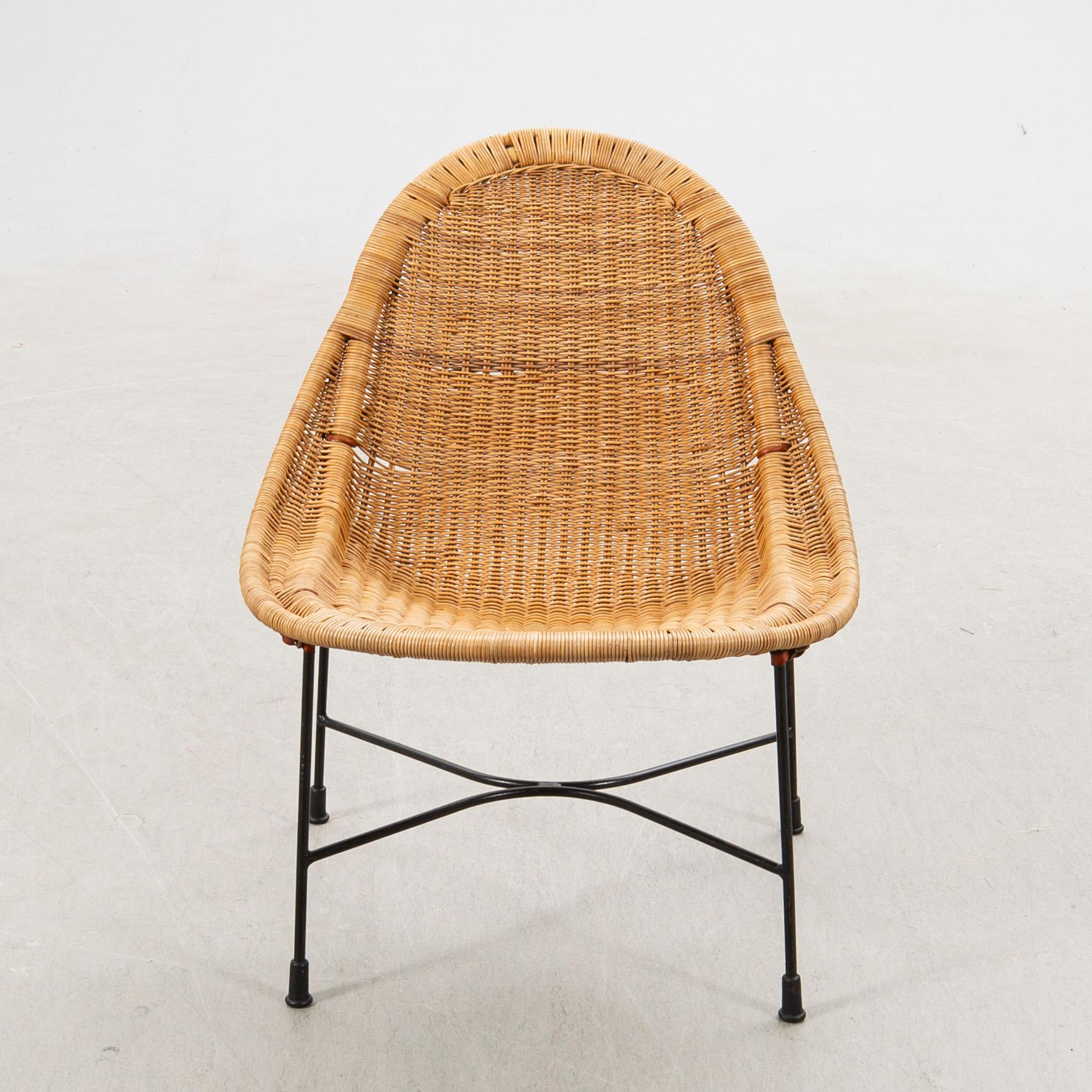 Kerstin Hörlin-Holmquist, stol, "Lilla Kraal", formgiven för Nordiska Kompaniet, 1950-tal.