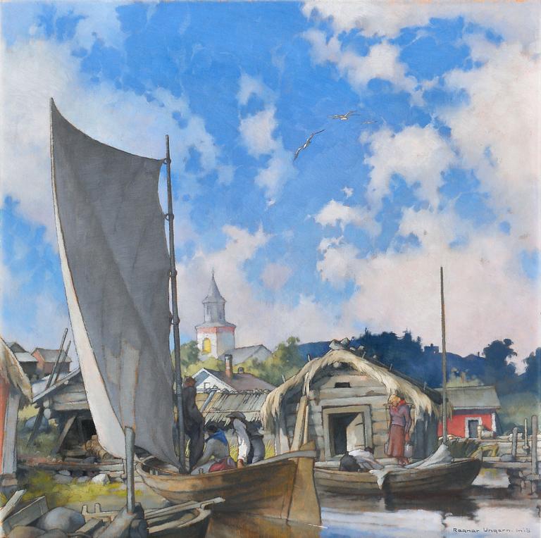 Ragnar Ungern, "NORRBYN RANTA 1949-50".