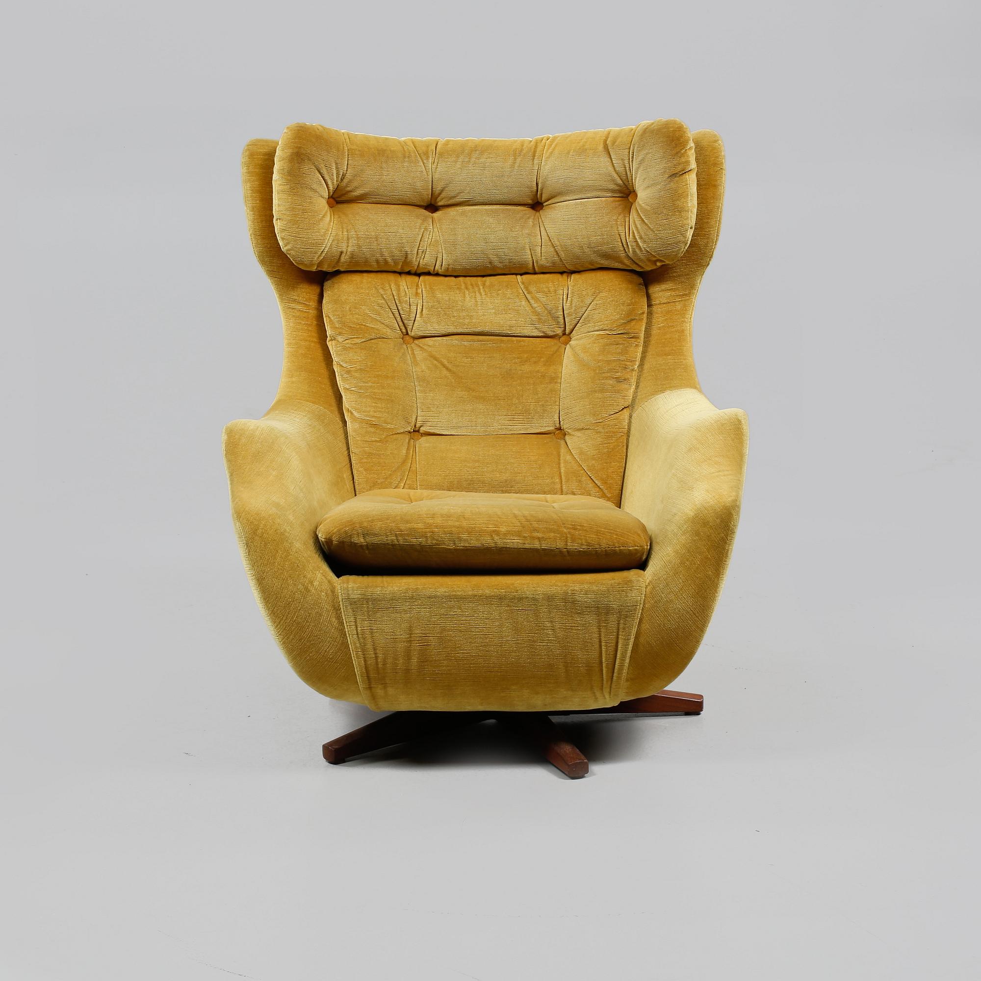 FÅTÖLJ, "Statesman chair", Parker Knoll, 1900-talets andra hälft.