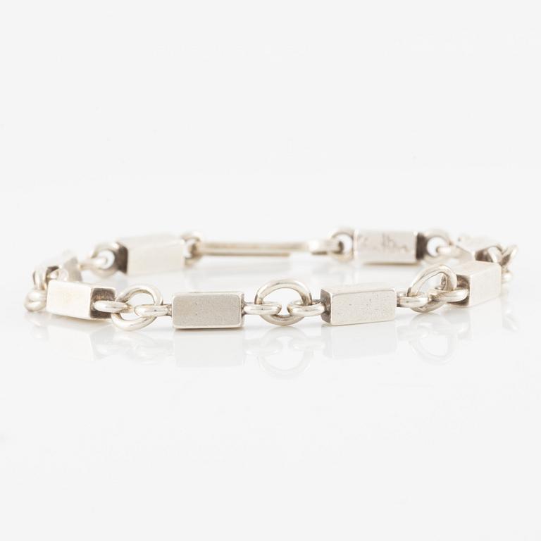 Wiwen Nilsson, armband, silver, Lund 1956.