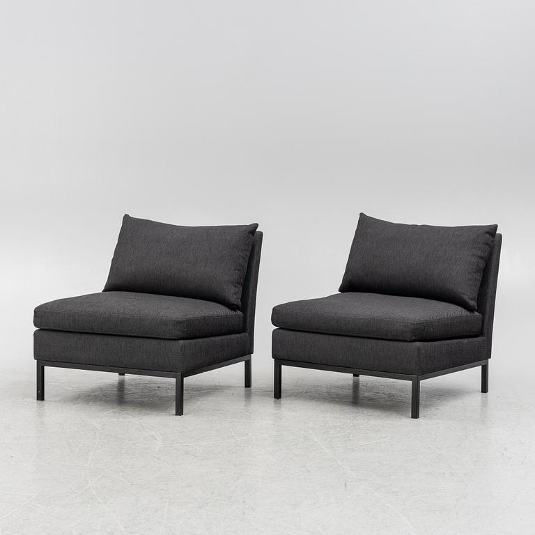 Helene Hennie, armchairs, a pair, "Scott", Slettvoll.