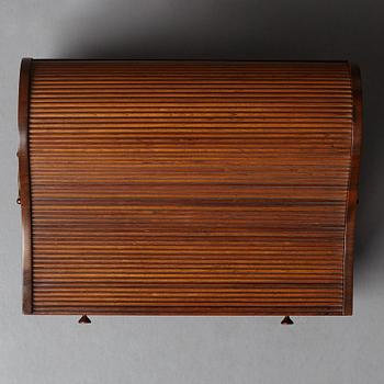 HANS J WEGNER, a tambour box on stand, Johannes Hansen, Denmark 1944.