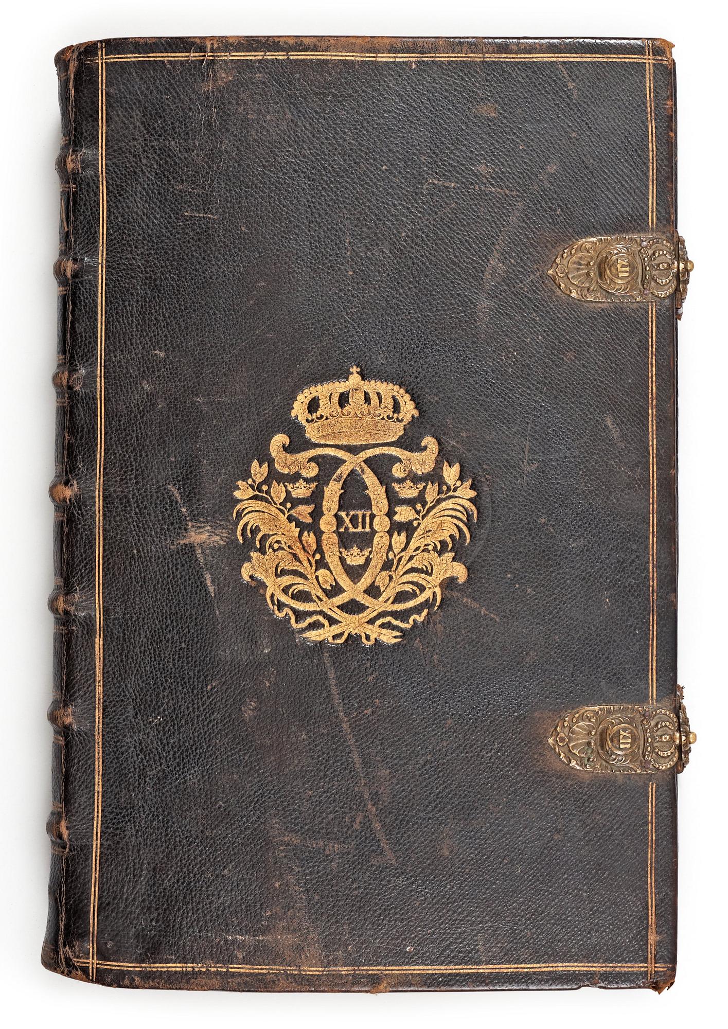 KARL XII:s BIBEL, "Biblia, thet är all then heliga skrift på swensko....", Stockholm 1702-1703.