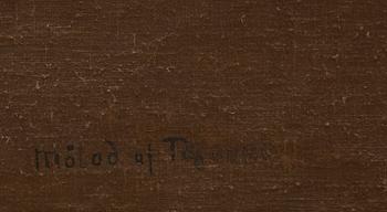 Johan Pasch Hans krets, "Stilleben med spaniel som jagar änder" ("Vattnet").