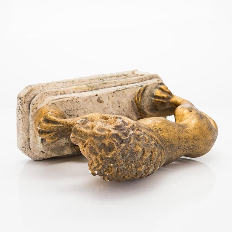 Terrakottaleijon/Medicileijon, Central Europa, omkring 1800.