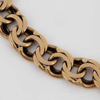 ARMBAND, guld 18k, SG, Stockholm 1961. Vikt ca 17 gram.