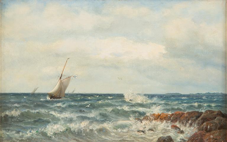 Oscar Kleineh, Sails on the sea.