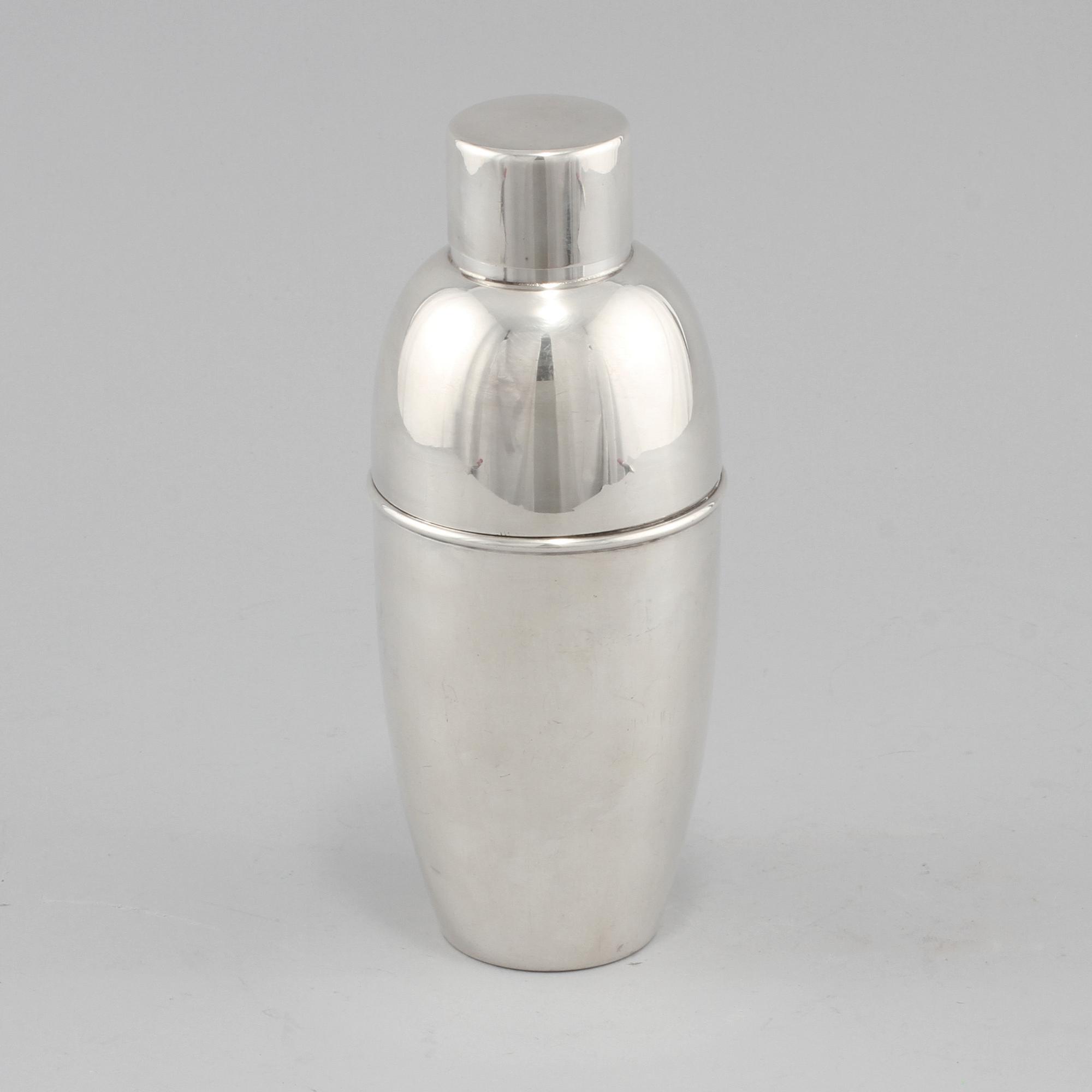 SHAKER, vitmetall, omkring 1900-talets mitt.