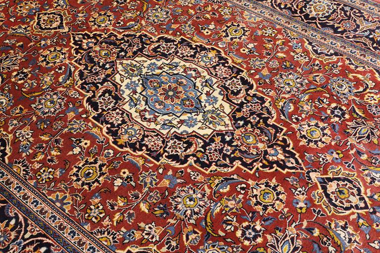 Carpet, Keshan, 308 x 197 cm.