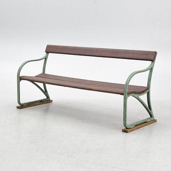 A garden sofa, Näfveqvarns Bruk, 20th Century.