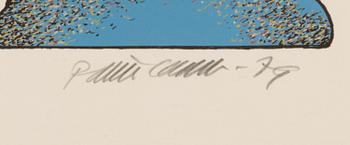 RAIMO KANERVA, serigraphs, set of 4, signed, dated -79 and numbered.