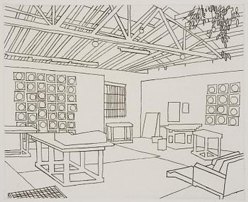 Jonas Wood, "Bball Studio".